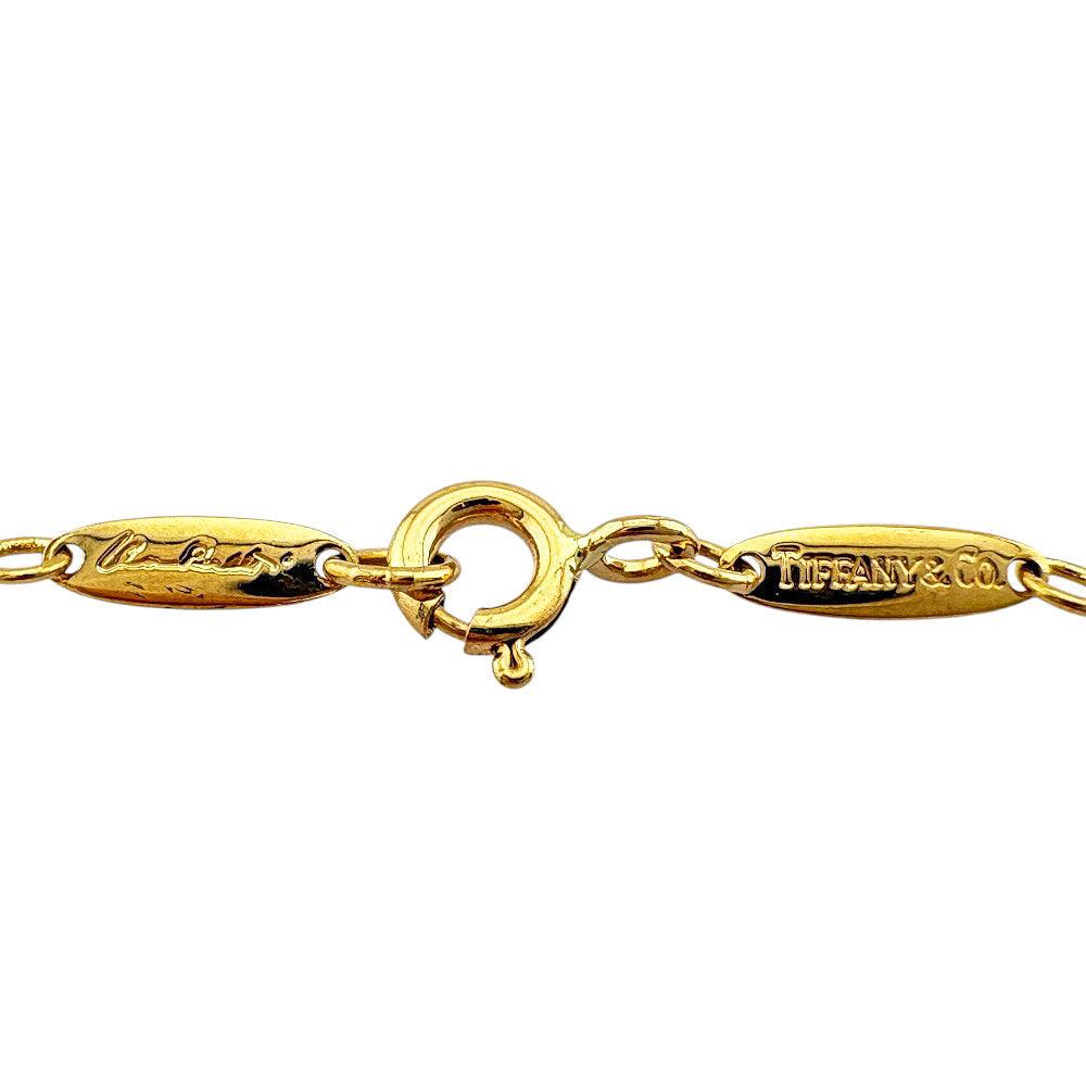 TIFFANY&Co. ティファニー インフィニティ クロス ネックレス 18金 K18