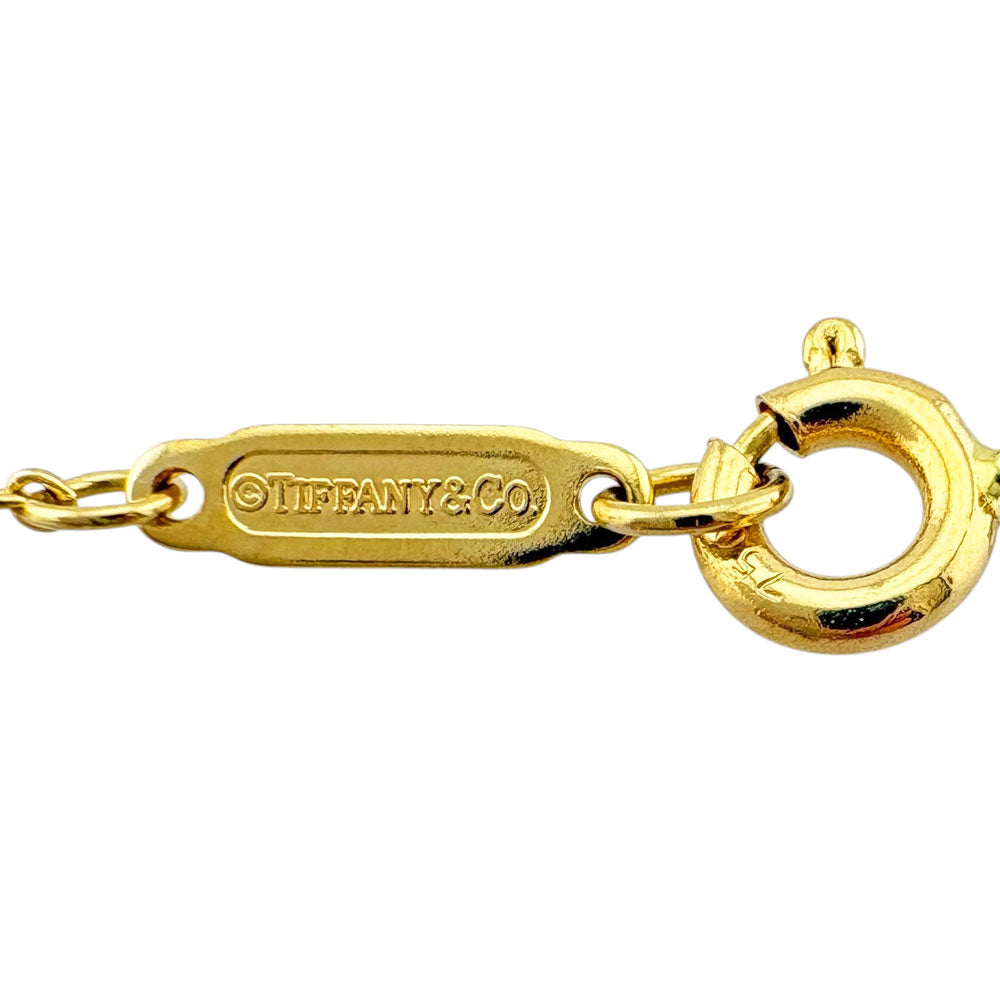 TIFFANY&Co. ティファニー ハートキー ネックレス 18金 K18イエロー