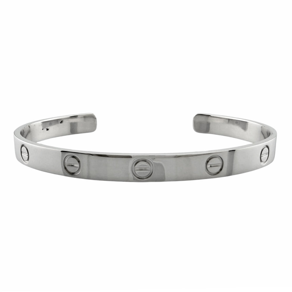 CARTIER カルティエ ラブ オープン クラシック バングル 18金 K18