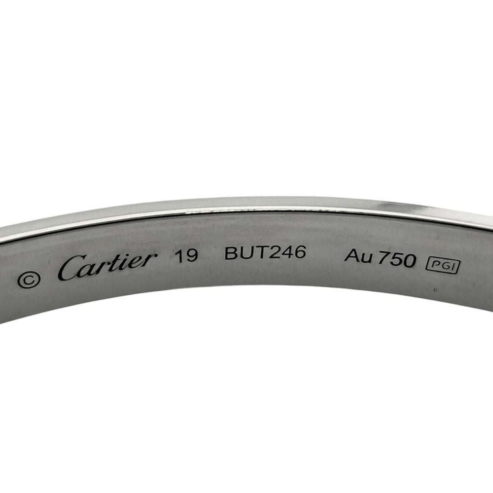 CARTIER カルティエ ラブ オープン クラシック バングル 18金 K18
