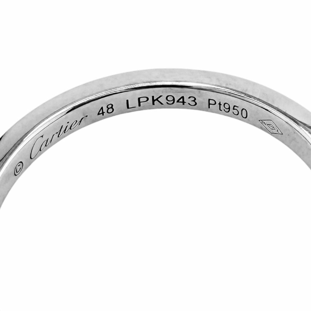 CARTIER カルティエ バレリーナカーブ ウェディング リング 指輪 8号
