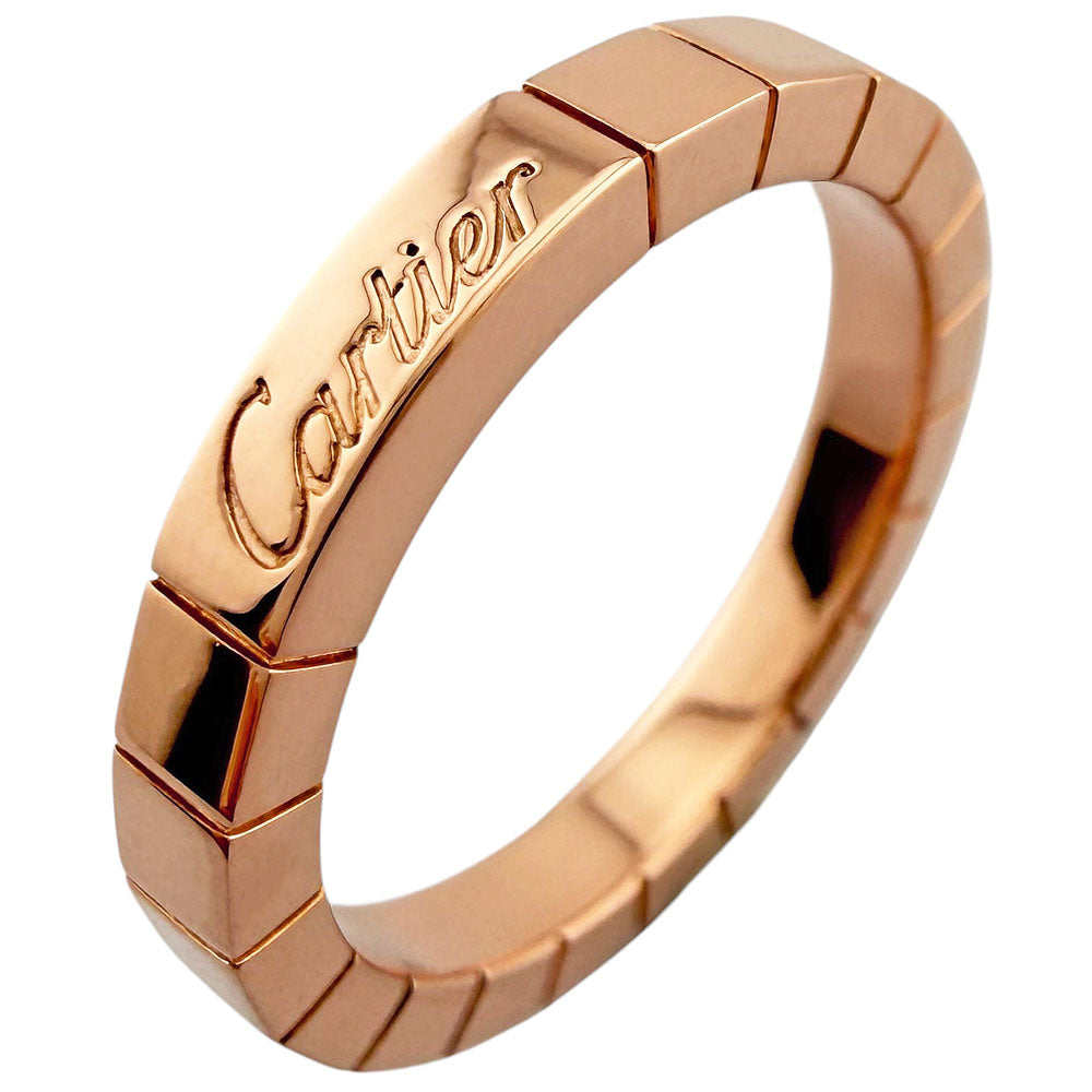 CARTIER カルティエ ラニエール リング 指輪 12.5号 18金 K18ピンク