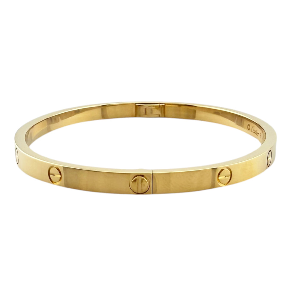 CARTIER カルティエ ラブブレス バングル 18金 K18イエローゴールド