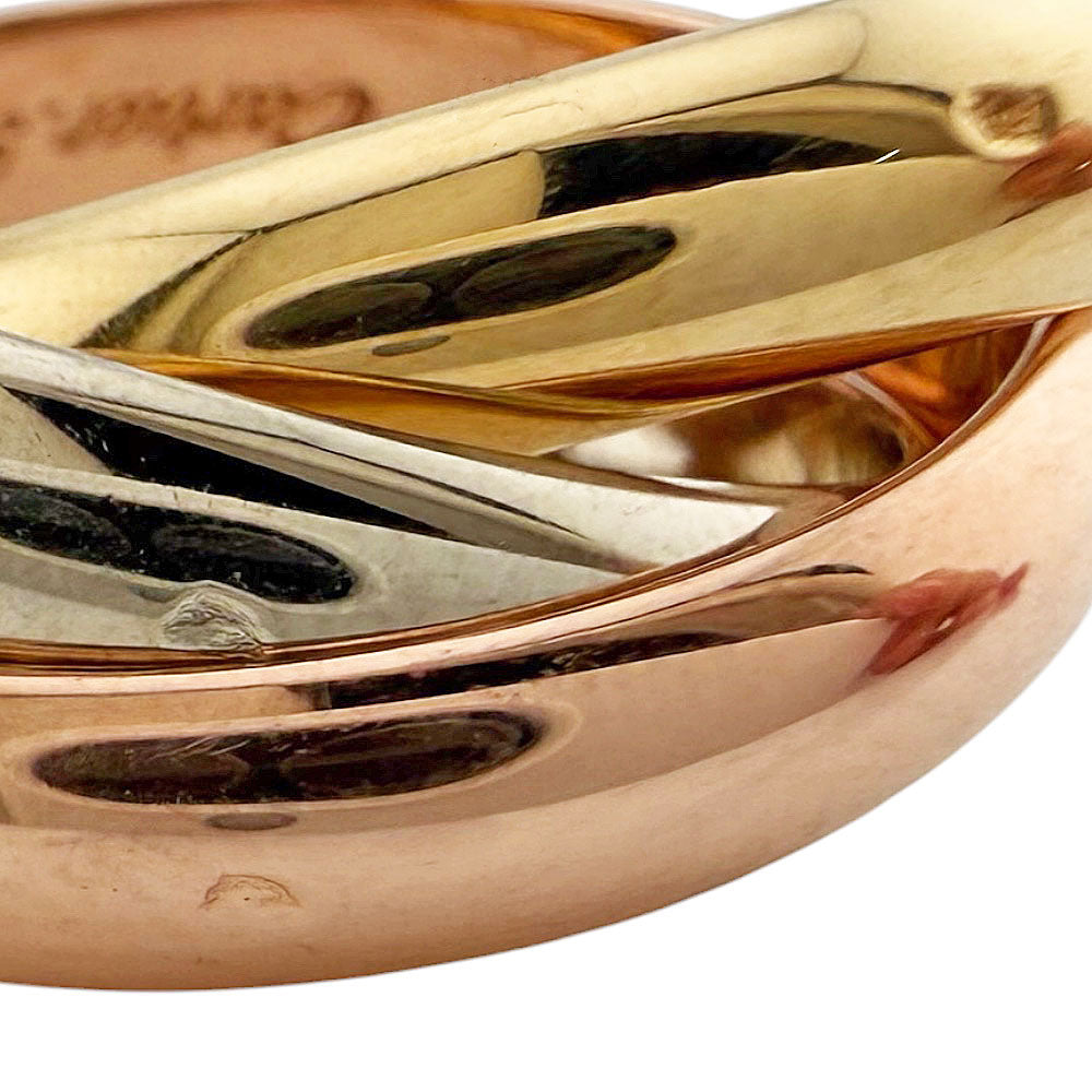 CARTIER カルティエ トリニティ リング 指輪 10.5号 18金 K18イエロー