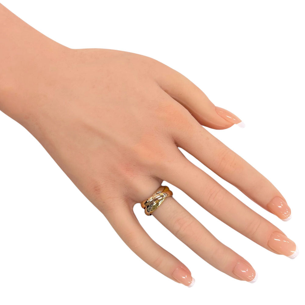 CARTIER カルティエ トリニティ リング 指輪 10.5号 18金 K18イエロー