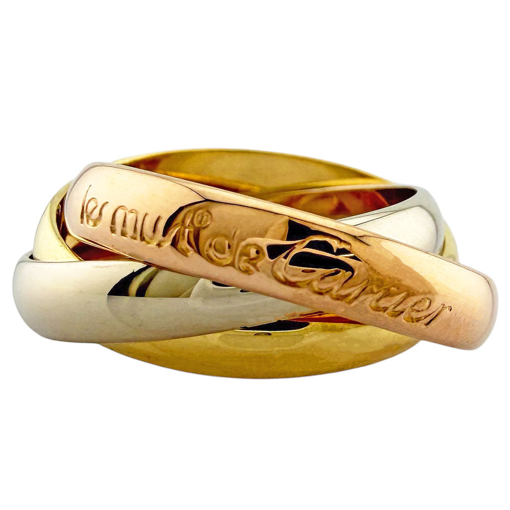 CARTIER カルティエ トリニティ リング 指輪 10.5号 18金 K18イエロー