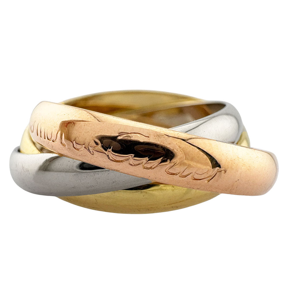 CARTIER カルティエ トリニティ リング 指輪 15.5号 18金 K18イエロー
