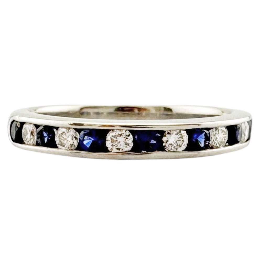 Tiffany & Co. Pt950 リング 2点セット TIFFANY&Co. ティファニー リング 指輪 15号 Pt950プラチナ サファイア