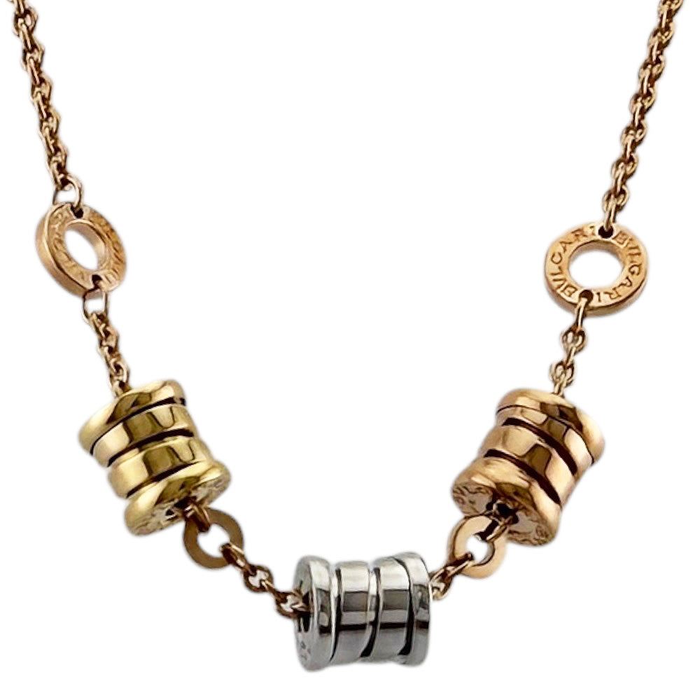 BVLGARI ブルガリ B-ZERO.1 ビーゼロワン エレメント ネックレス 18金