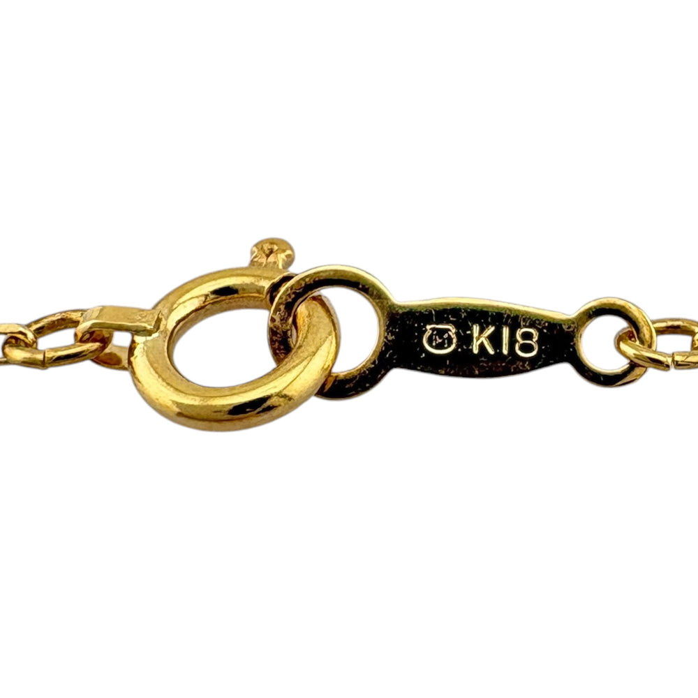 MIKIMOTO ミキモト ネックレス 18金 K18イエローゴールド パール