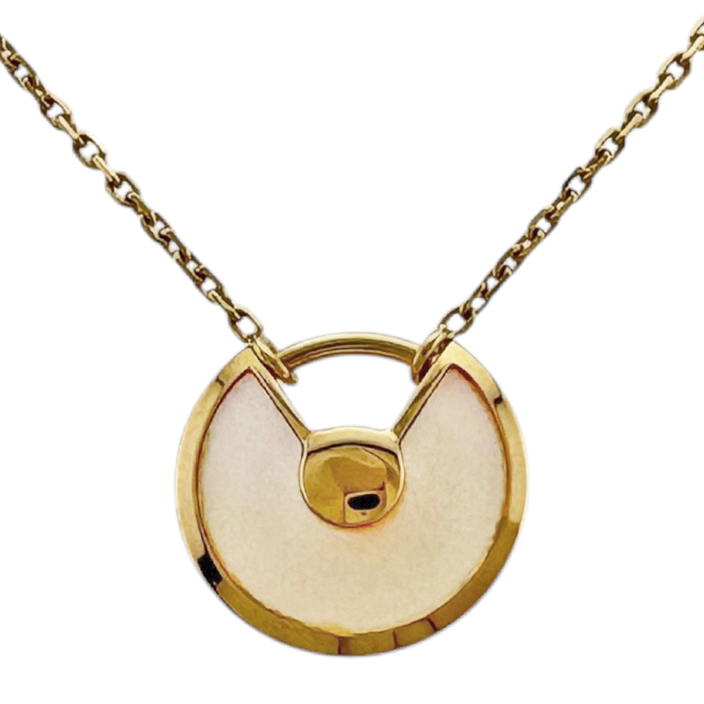 CARTIER カルティエ アミュレット ネックレス 18金 K18イエロー