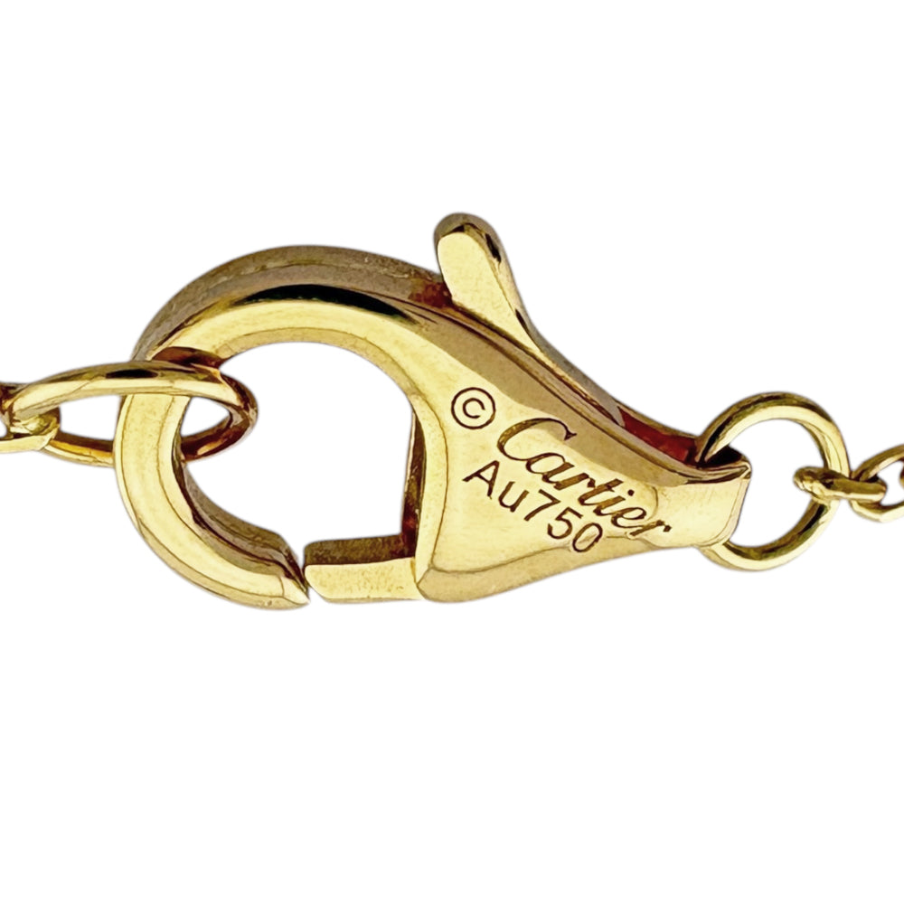 CARTIER カルティエ アミュレット ネックレス 18金 K18イエロー