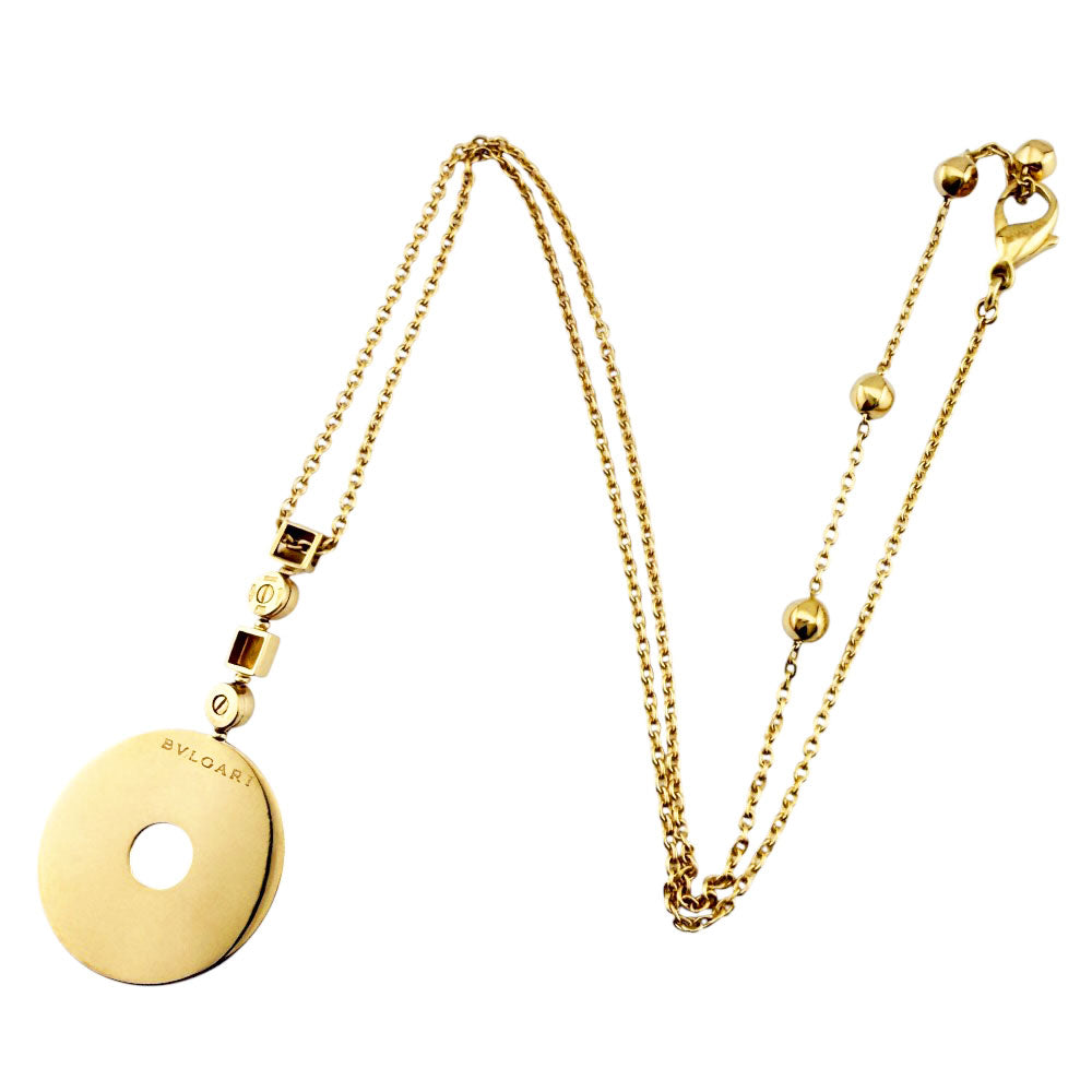 BVLGARI ブルガリ ルチア ネックレス 18金 K18イエローゴールド