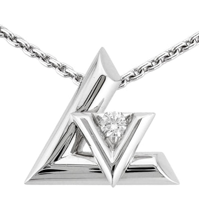 LOUIS VUITTON ルイヴィトン LV ヴォルト ワン ネックレス 18金 K18