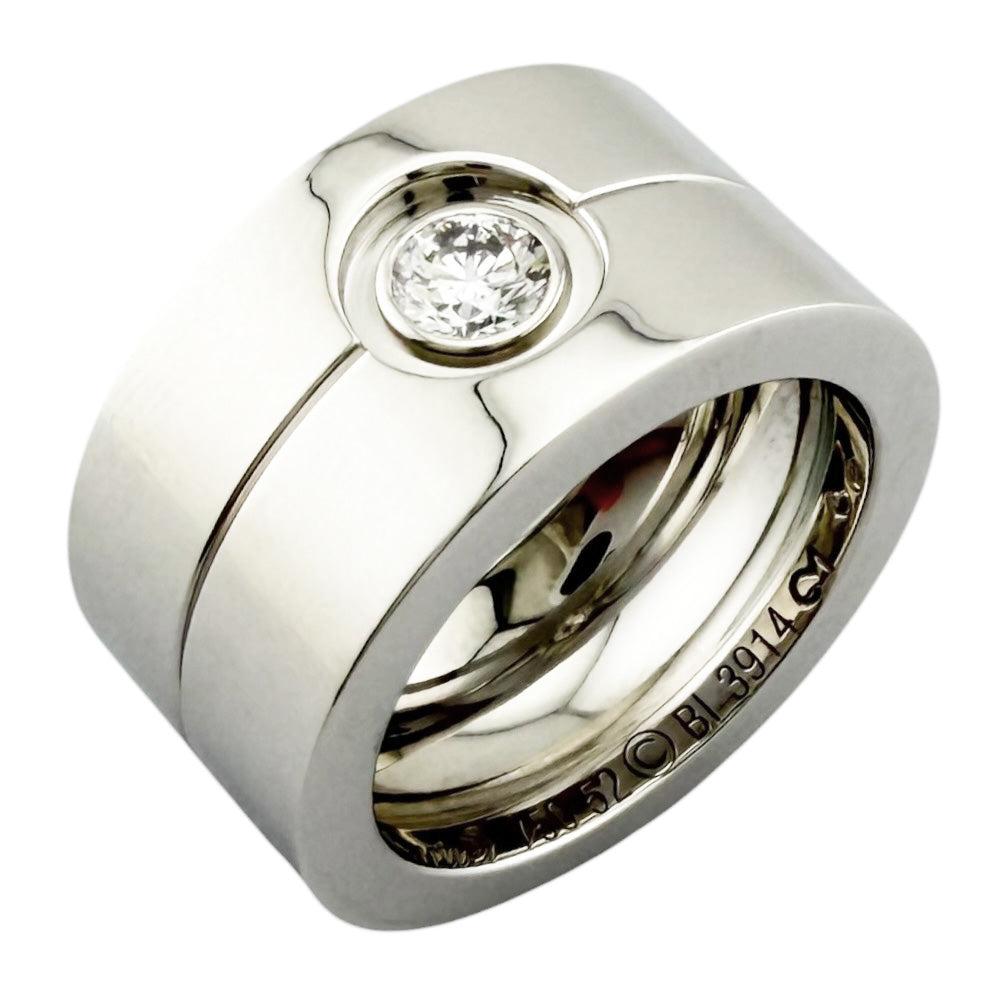 CARTIER カルティエ ハイラブ リング 指輪 12号 18金 K18ホワイト
