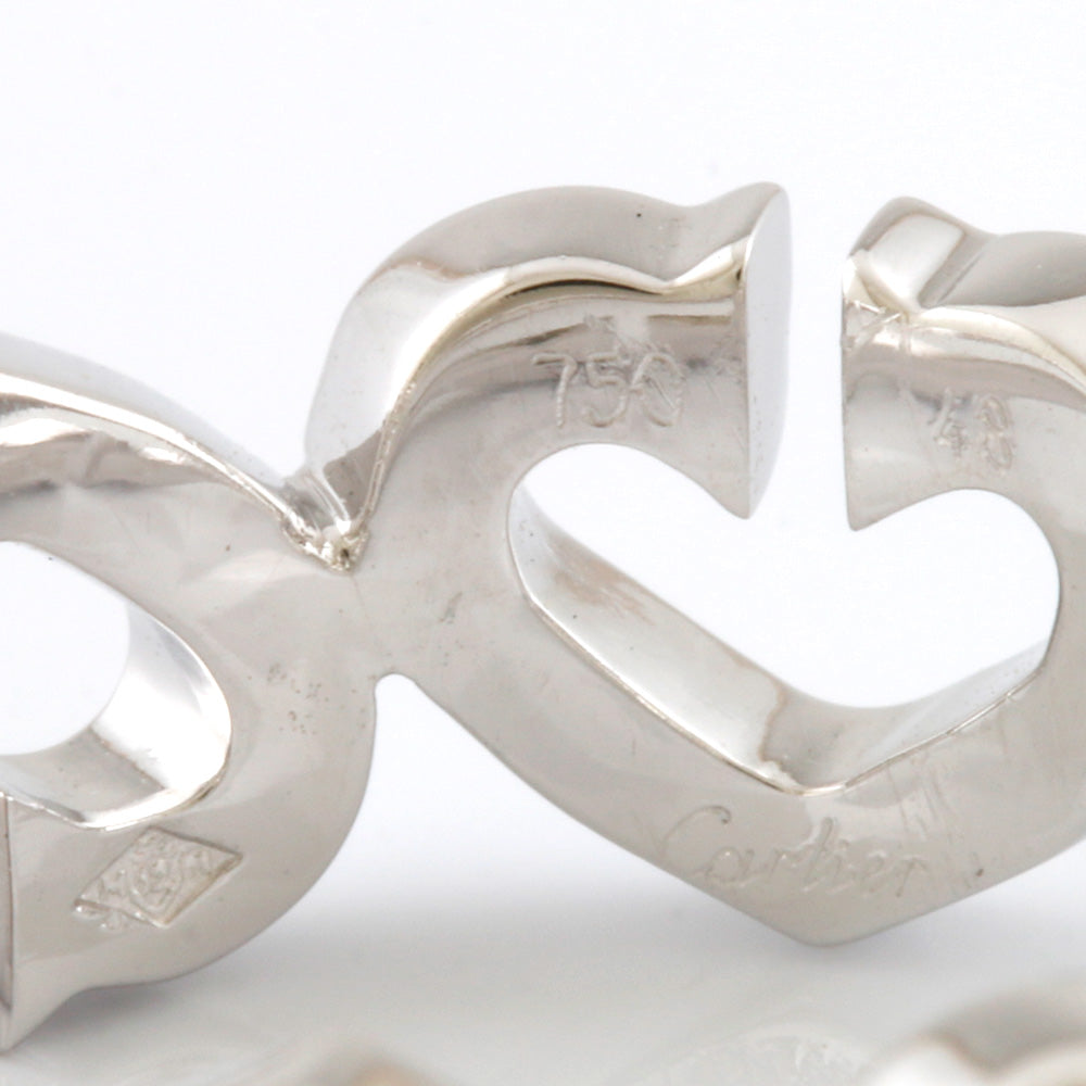 カルティエ CARTIER リング 指輪 8号 18金 ダイヤモンド：17石  