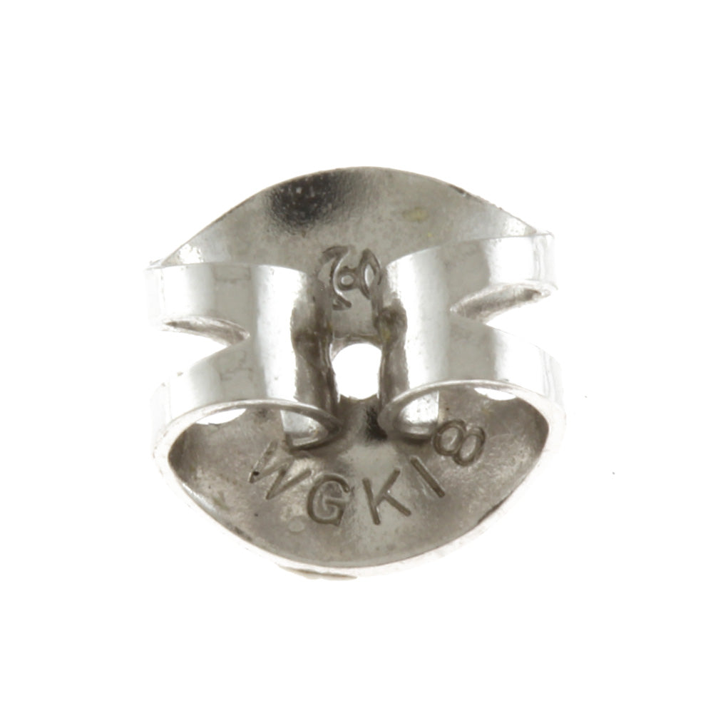中古】 タサキ TASAKI K18WG ピアス パール スタッド 18金 K18ホワイト