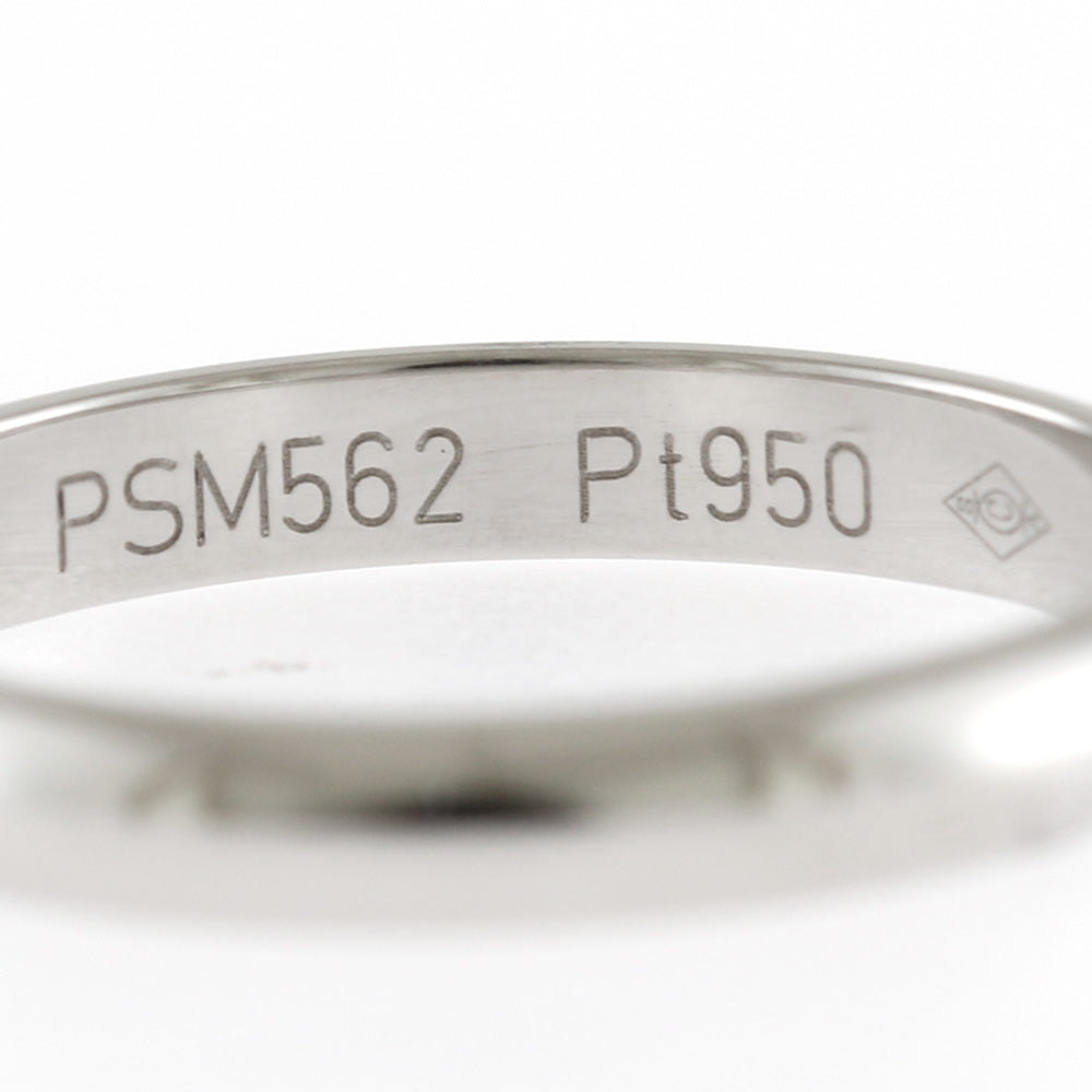 CARTIER Cartier Wedding Band 1P Diamond Ring Size 8.5 Pt950