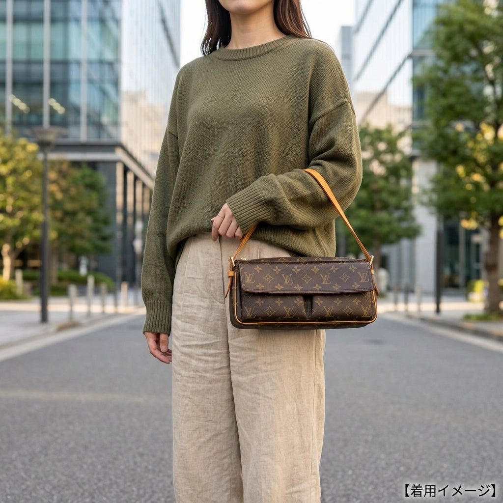 LOUIS VUITTON ルイヴィトン ヴィバシテMM モノグラム ショルダー