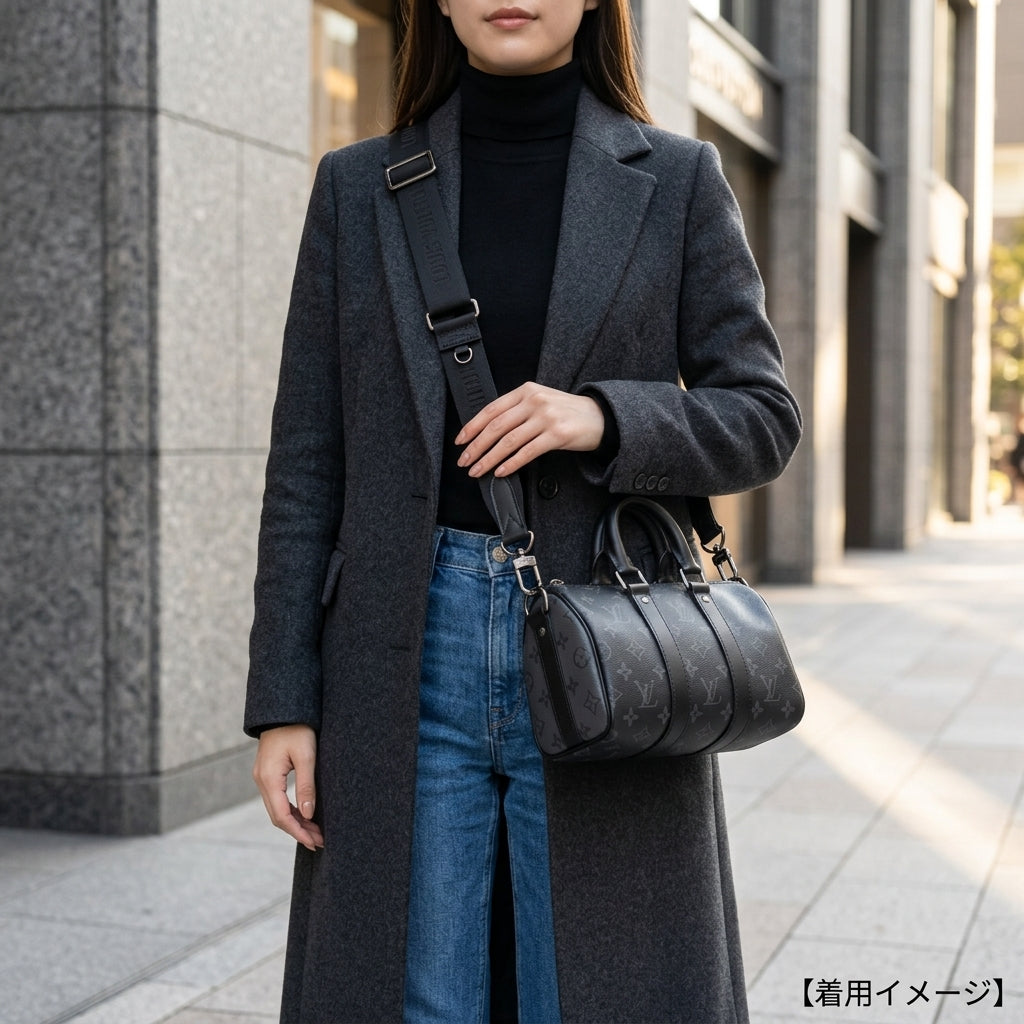 LOUIS VUITTON ルイヴィトン キーポル25 バンドリエール モノグラム