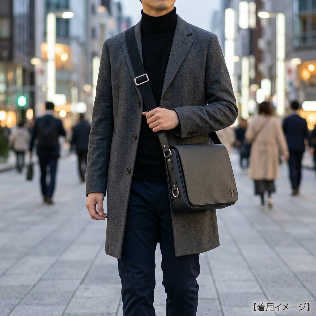LOUIS VUITTON ルイヴィトン アンドレイ タイガ ショルダーバッグ