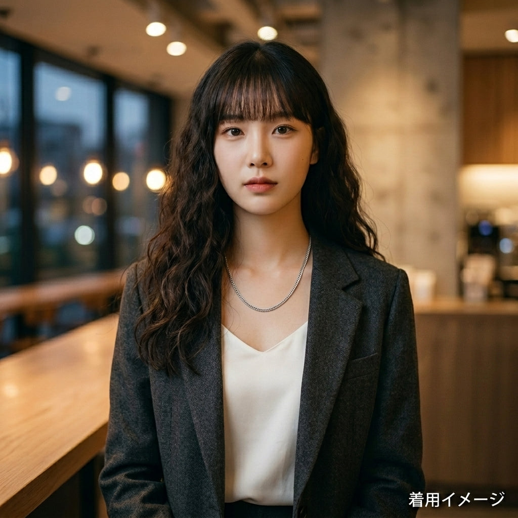 喜平 ネックレス ネックレス Pt850プラチナ ユニセックス ホールマーク