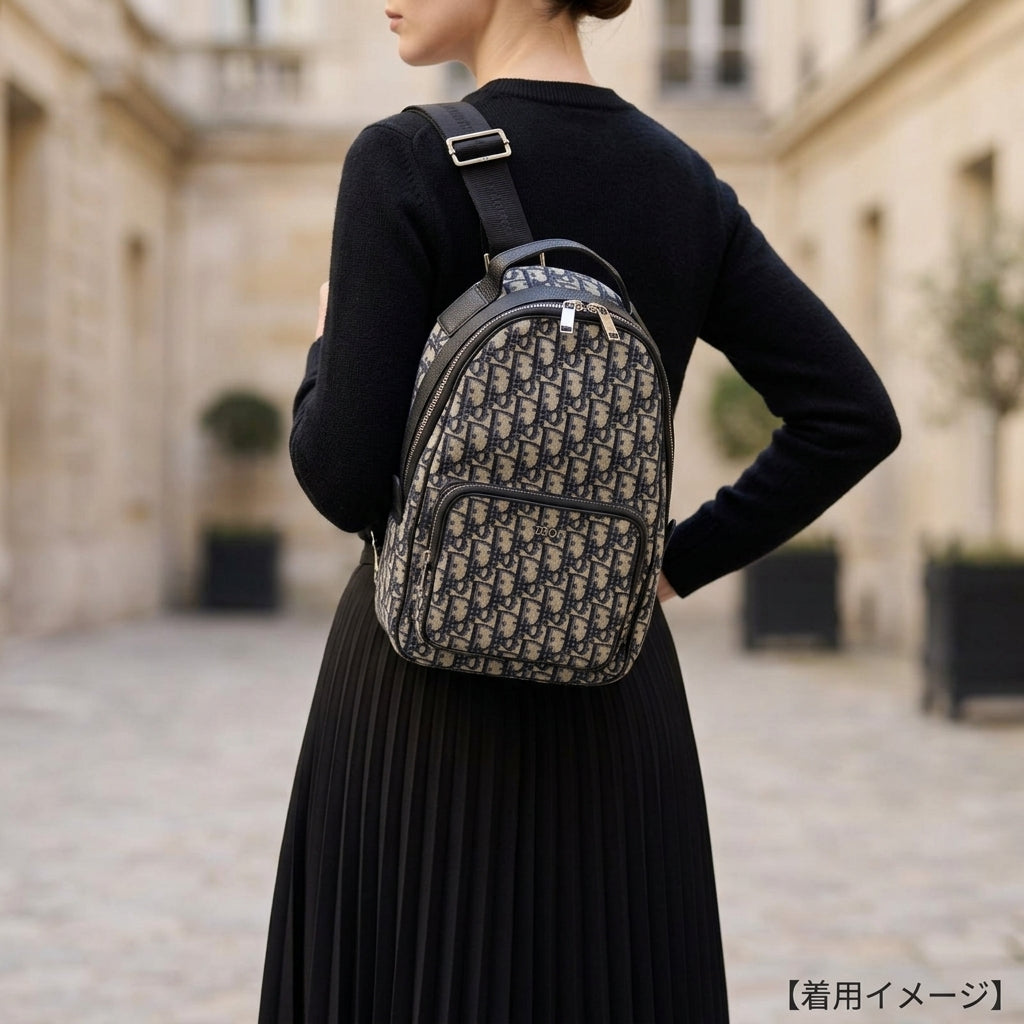 クリスチャンディオール　ボディバック Christian Dior クリスチャンディオール オブリーク ボディバッグ