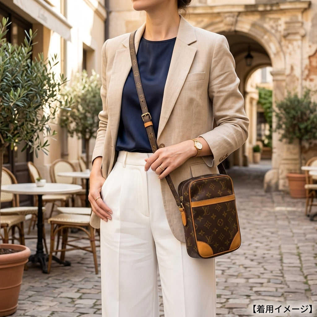 訳有り　LOUIS VUITTON ダヌーブ モノグラム LOUIS VUITTON ルイヴィトン ダヌーブ モノグラム ショルダーバッグ