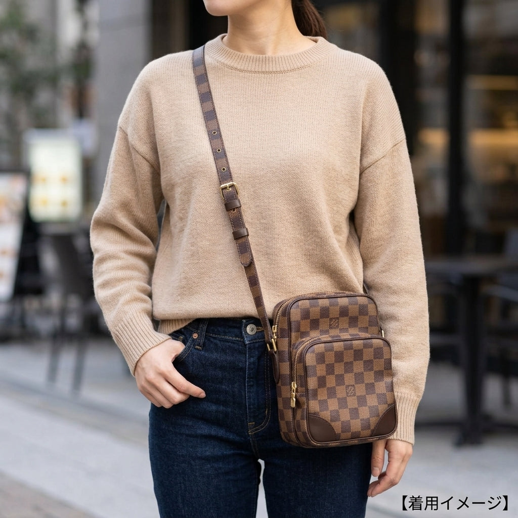 LOUIS VUITTON ルイヴィトン アマゾン SPO ダミエ ショルダーバッグ