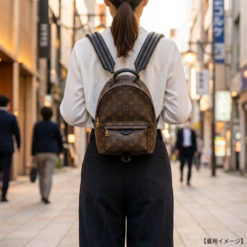 正規品 ルイヴィトン モノグラム パームスプリングスPM バックパック リュック LOUIS VUITTON ルイヴィトン パームスプリングスPM モノグラム
