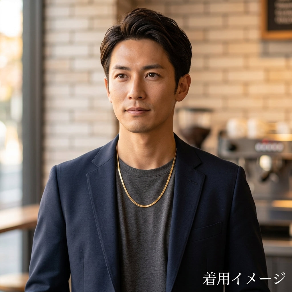 喜平 ネックレス 約15g 12面トリプル 12DCT 60cm 中折れ式 ネックレス