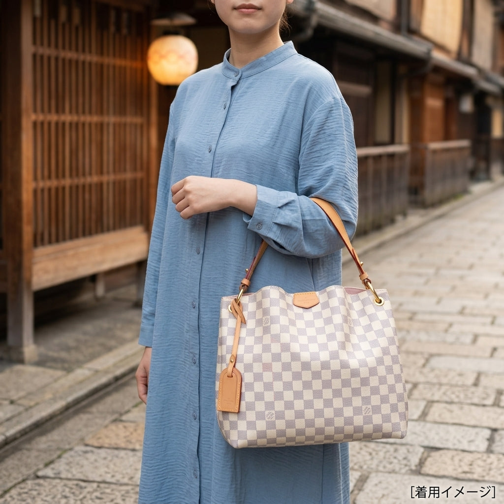 LOUIS VUITTON ルイヴィトン グレースフルPM ダミエアズール