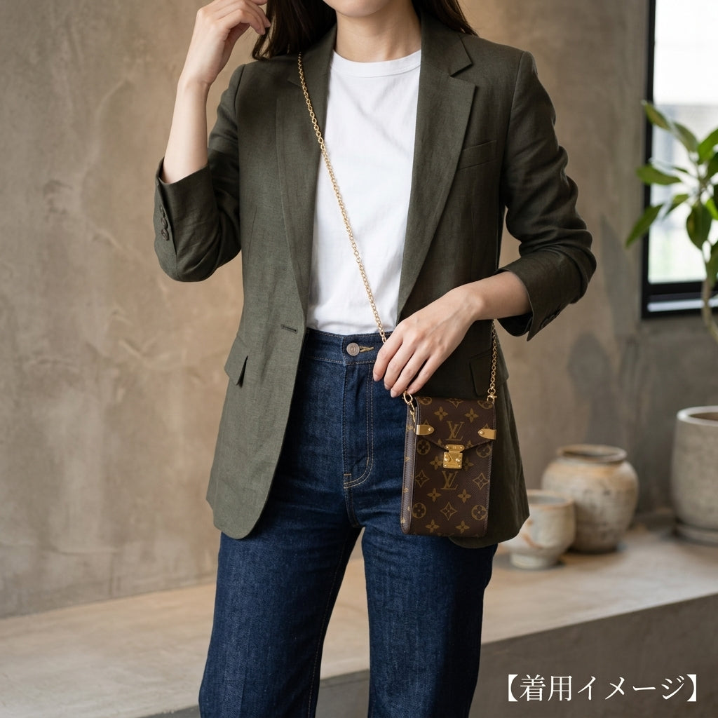 LOUIS VUITTON ルイヴィトン フォン ポーチ・メティス モノグラム