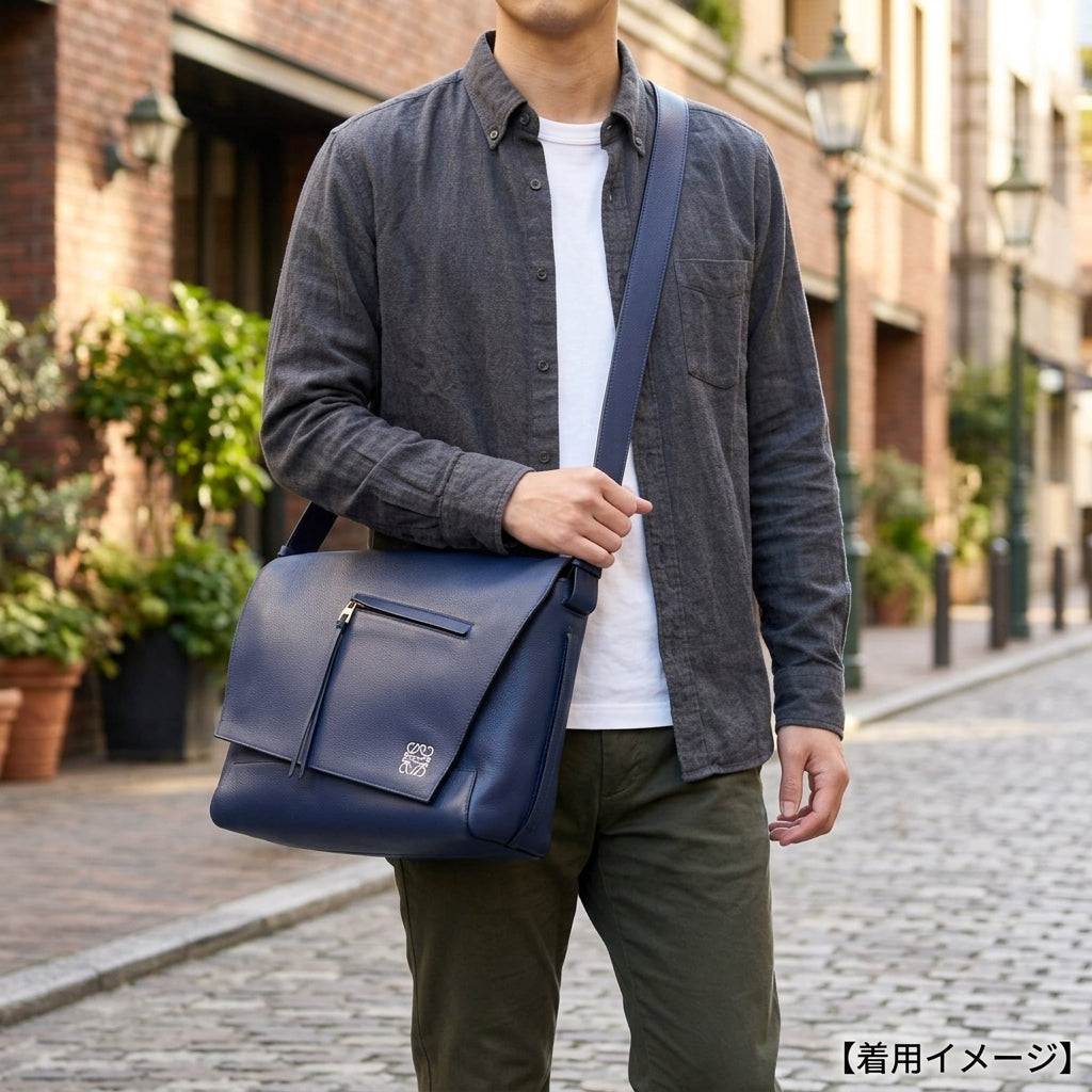 LOEWE ロエベ アントン メッセンジャーバッグ アナグラム ショルダー