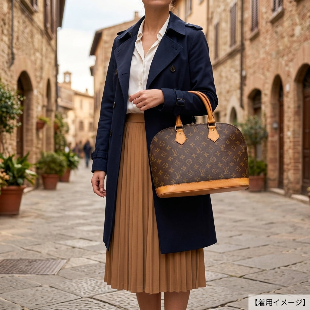 Louis Vuitton ハンドバッグ モノグラム　アルマ LOUIS VUITTON ルイヴィトン アルマ モノグラム ハンドバッグ
