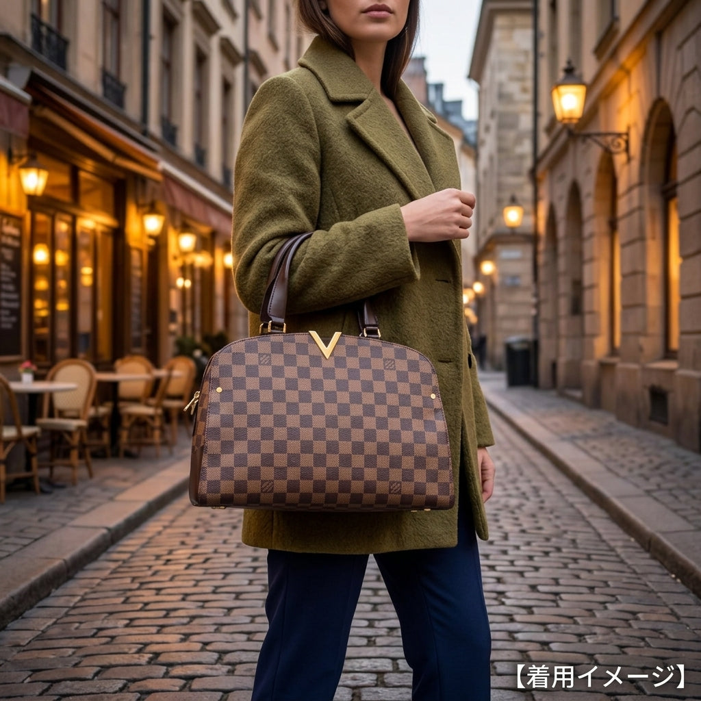 新品同然！ ルイヴィトン ダミエ パース 23A 新品同然！ ルイヴィトン
