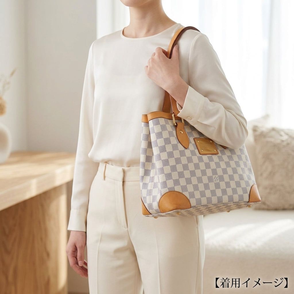 LOUIS VUITTON ルイヴィトン ハムステッドPM ダミエアズール