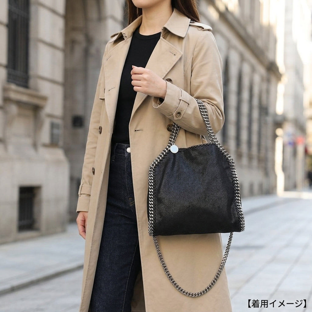 Stella McCartney Mini Tote Bag Falabella Shoulder Bag Polyester