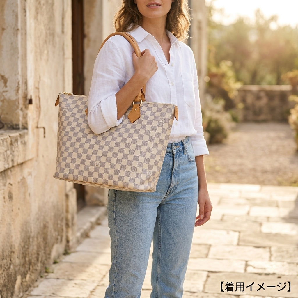 LOUIS VUITTON ルイヴィトン サレヤMM ダミエアズール ショルダー