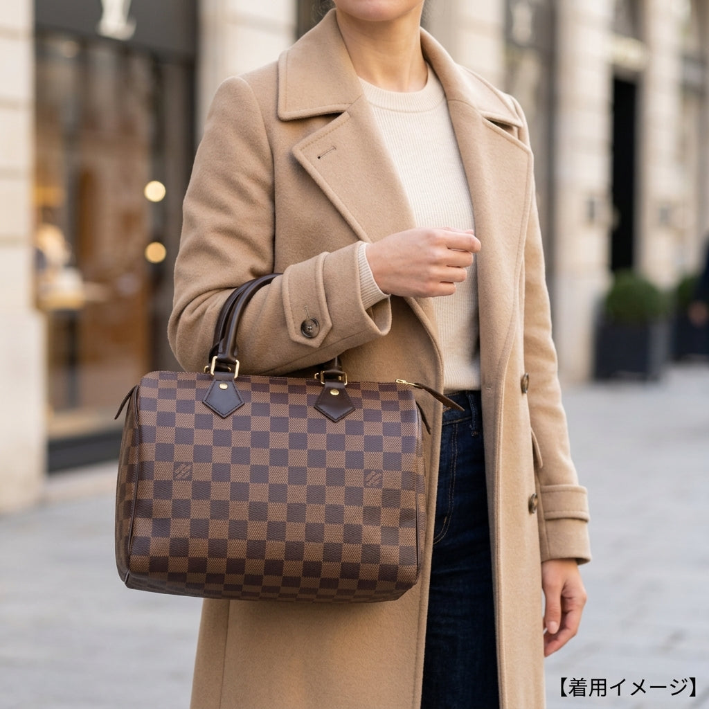 Louis Vuitton ダミエ バッグ LOUIS VUITTON ルイヴィトン スピーディ25 ダミエ ハンドバッグ ダミエ