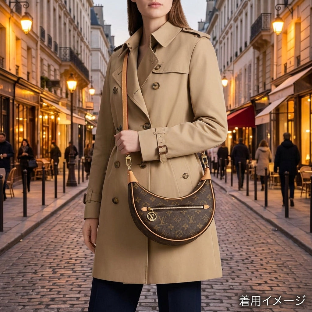 LOUIS VUITTON ルイヴィトン ループ モノグラム ショルダーバッグ
