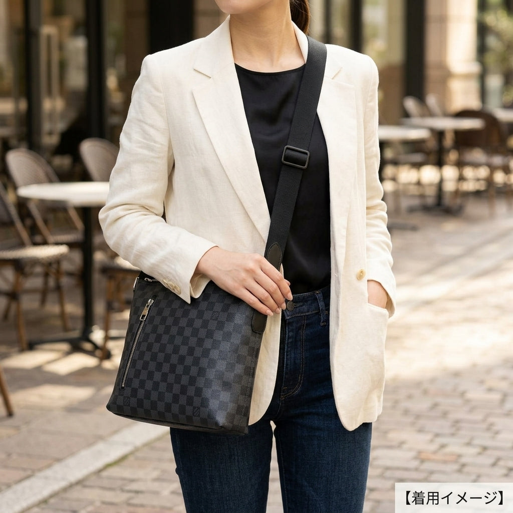 LOUIS VUITTON ルイヴィトン ミックPM ダミエグラフィット ショルダー