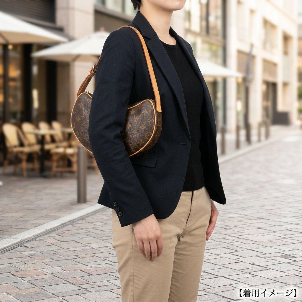 LOUIS VUITTON ルイヴィトン ポシェットクロワッサン モノグラム