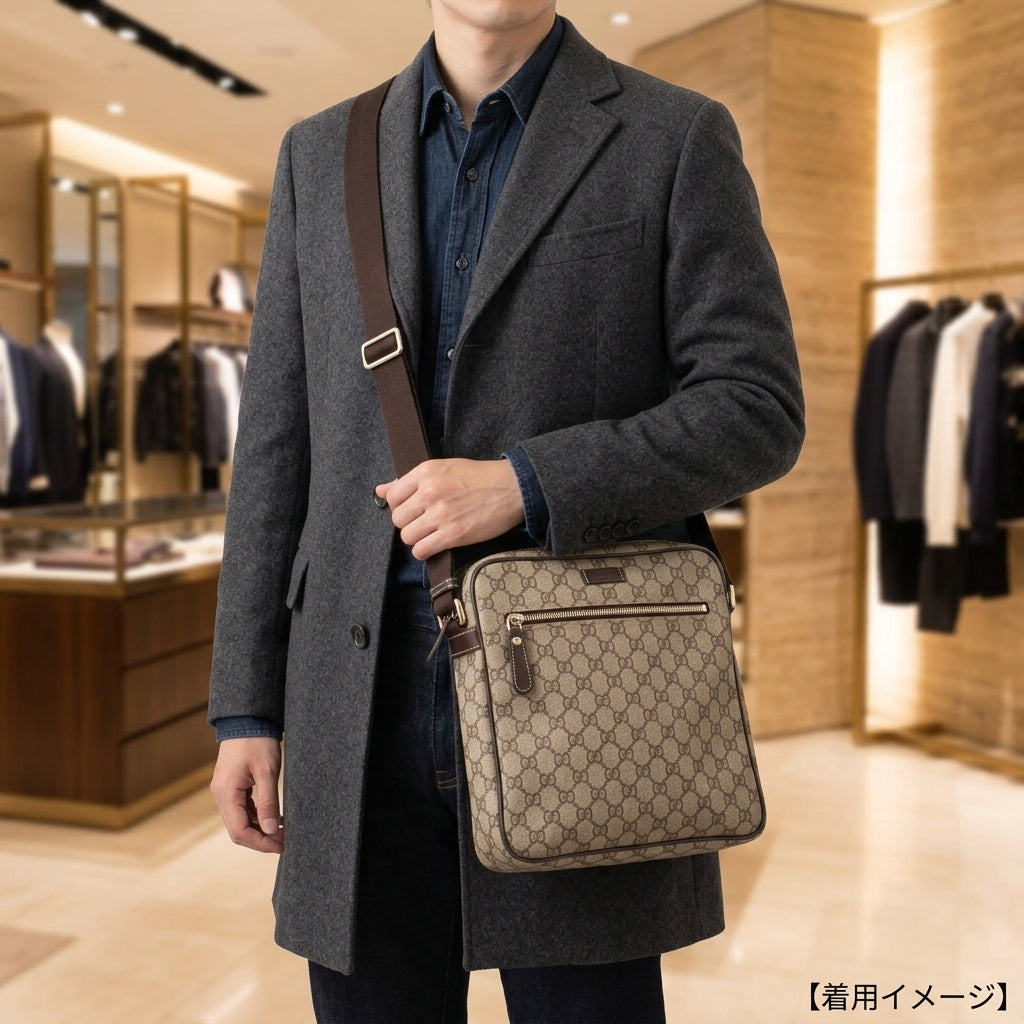 GUCCI グッチ GGスプリーム ショルダーバッグ GGスプリームキャンバス