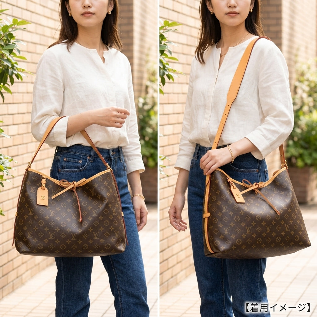 LOUIS VUITTON ルイヴィトン キャリーオールNM MM モノグラム 