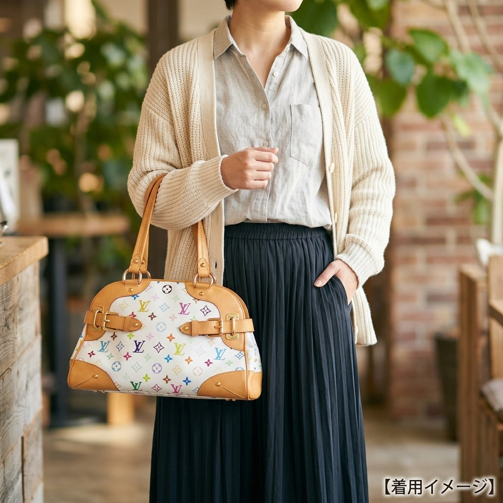 ルイヴィトン　マルチカラー　クラウディア LOUIS VUITTON ルイヴィトン クラウディア モノグラムマルチカラー
