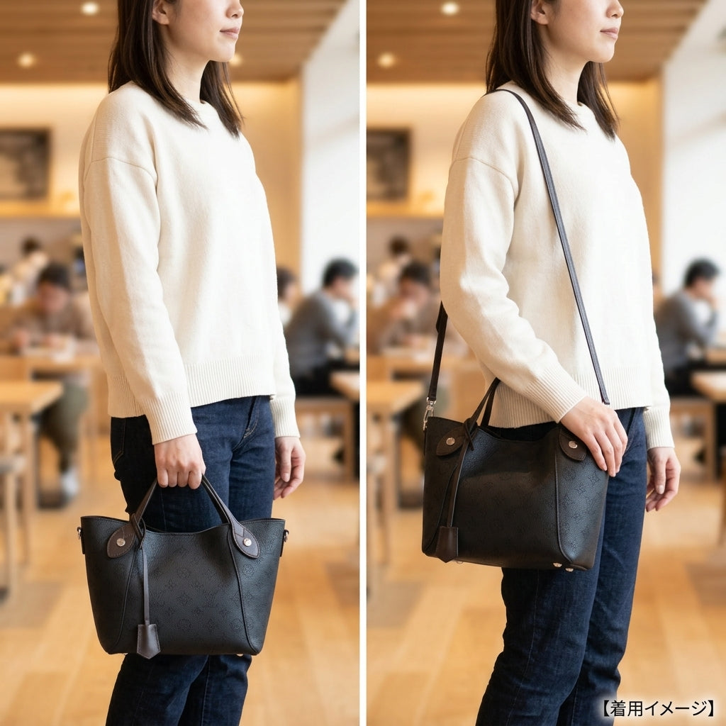 LOUIS VUITTON ルイヴィトン ヒナPM モノグラムマヒナ ショルダー