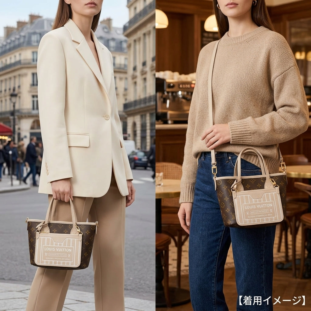 LOUIS VUITTON ルイヴィトン ネヴァーフル インサイドアウトBB