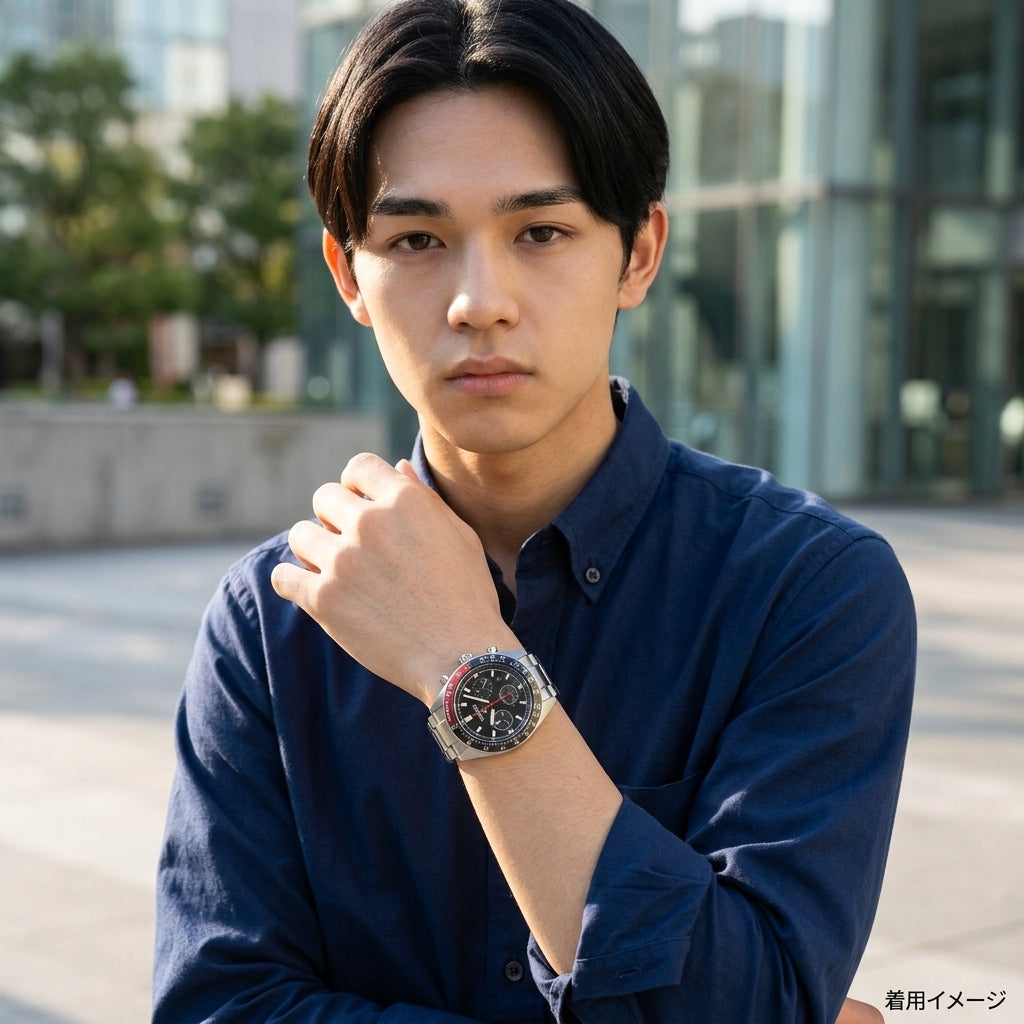 美品　SEIKO　セイコー　ブラック　レッド　ステンレス　ソーラー　メンズ　時計 SEIKO セイコー プロスペックス 腕時計 ステンレススチール SBDL099