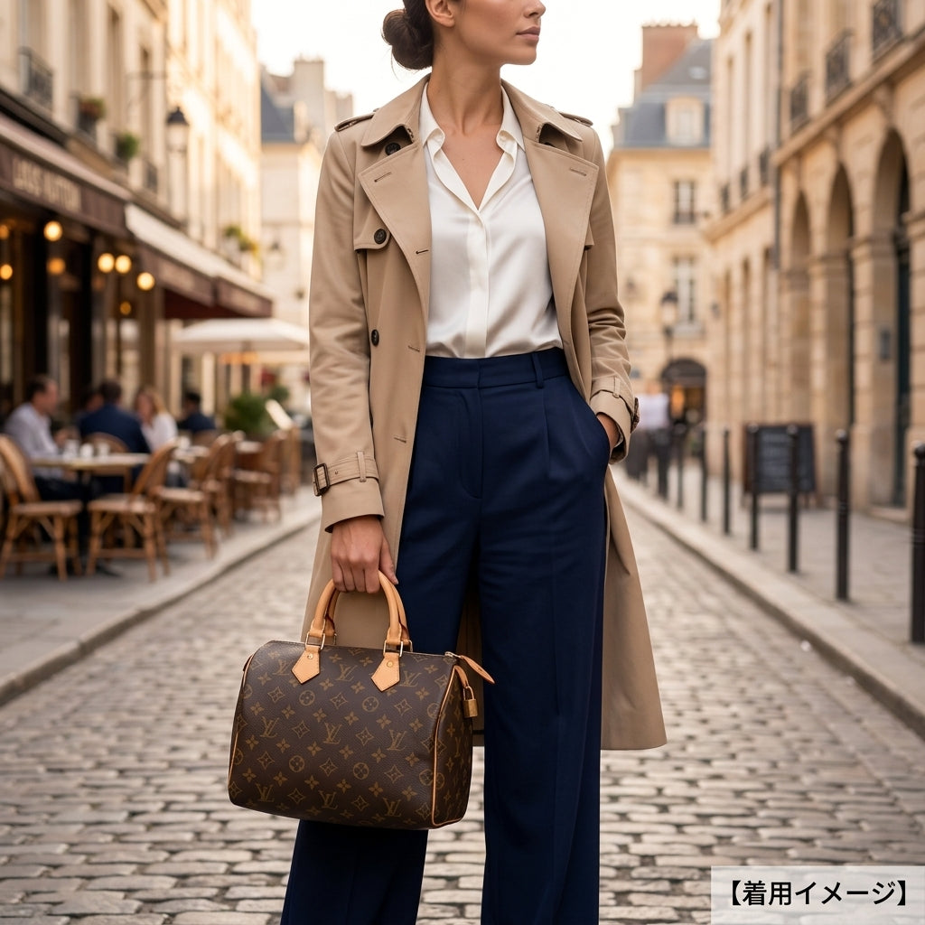 LOUIS VUITTON ルイヴィトン スピーディ25 モノグラム ハンドバッグ
